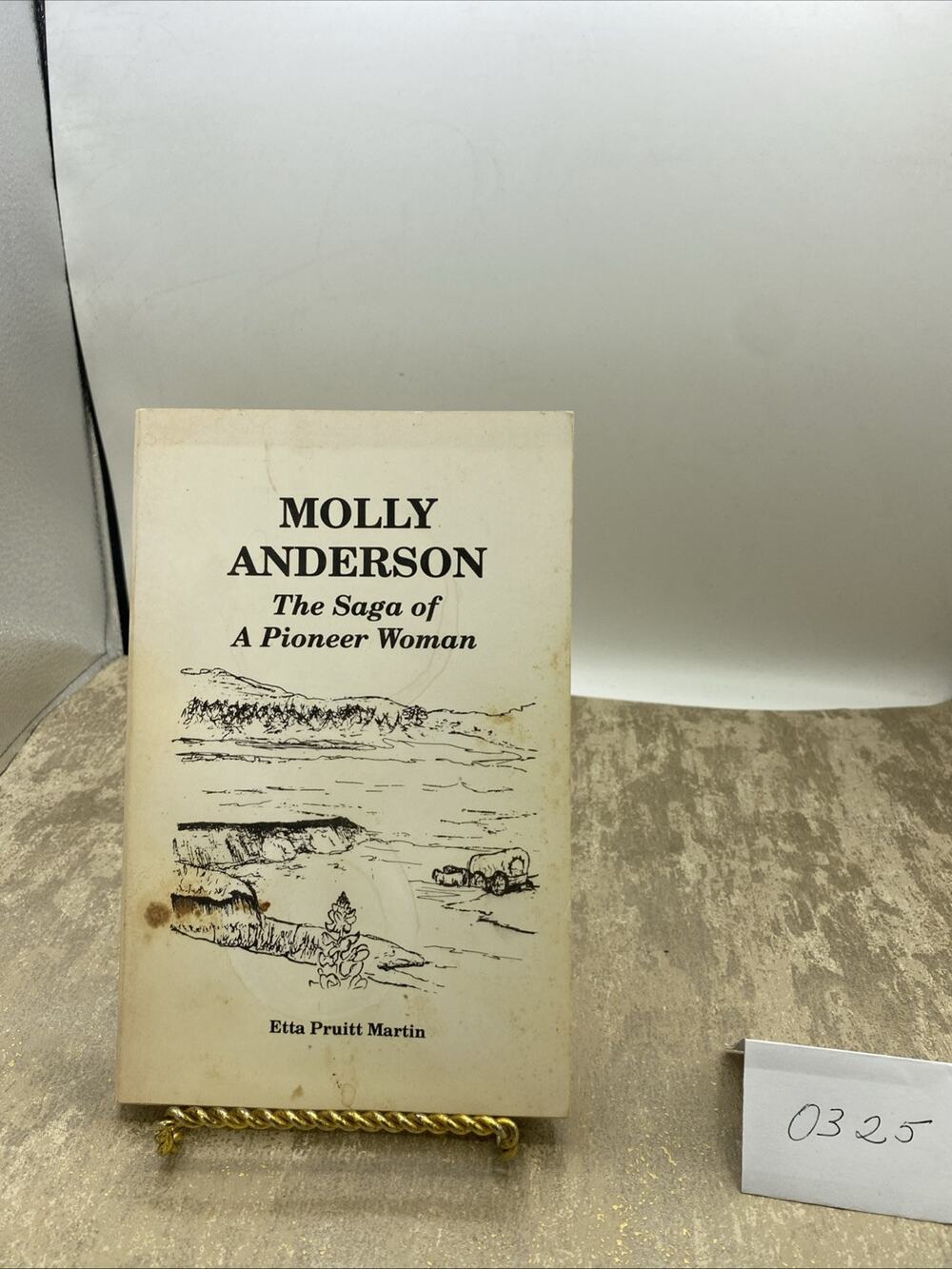 MOLLY ANDERSON: THE SAGA OF A PIONEER WOMAN By Etta Pruitt Martin & Phoenix Intl
